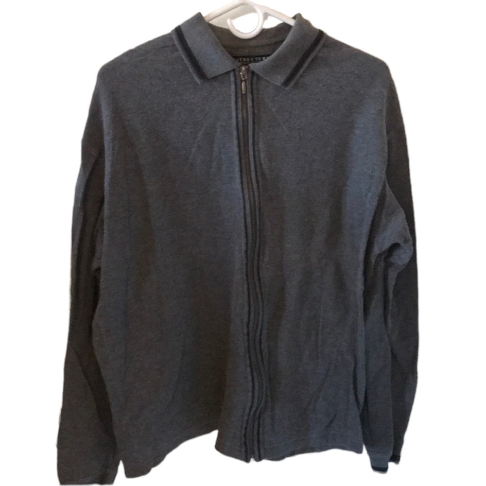 Structure zip up shirt/sweater size S